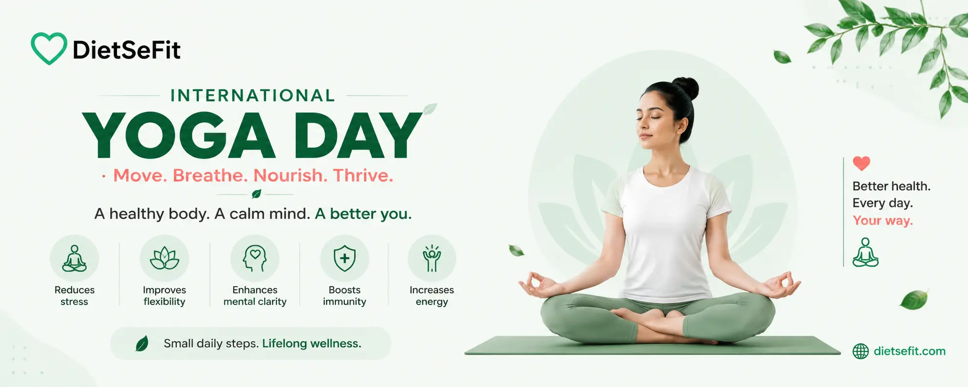 International Yoga Day 2026 - DietSeFit